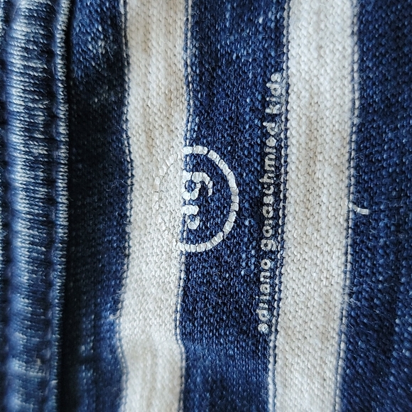 Boys Denim Jean Shorts H&M and AG Striped Tee Summer Size 6T 7T Bundle - Picture 14 of 16